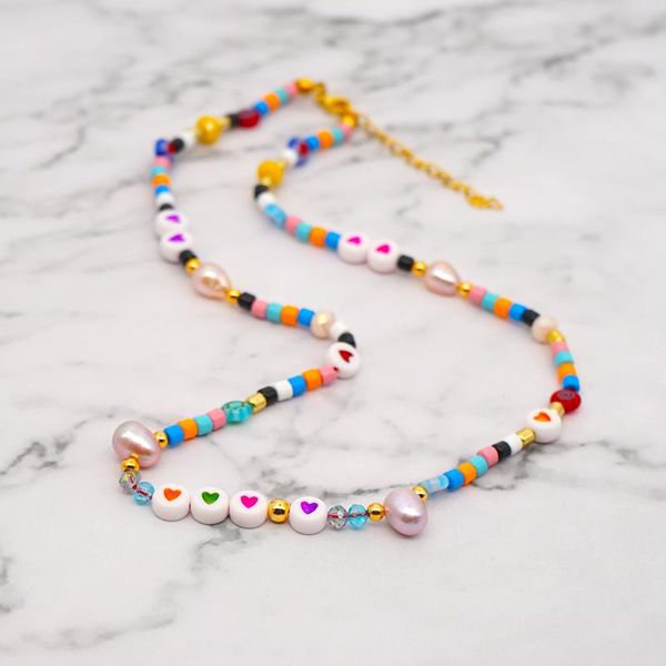 shinus real pearls necklace women heart necklaces bijoux femme choker boho jewelry collares mujer 2020 new fashion couple gift, Golden;silver
shinus real pearls necklace women heart necklaces bijoux femme choker boho jewelry collares mujer 2020 new fashion couple gift, Golden;silver
