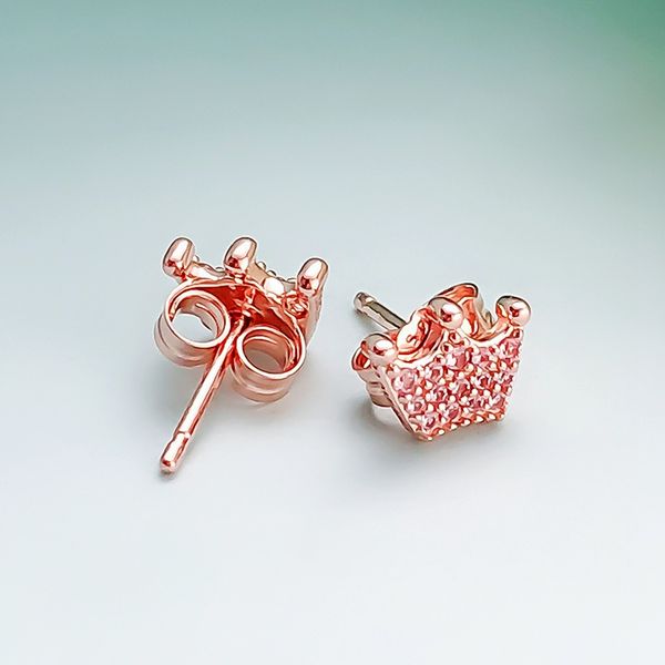 wholesale--induced crown stud earrings with box for pandora 925 sterling silver plated rose gold princess crown lady stud earrings, Golden;silver
wholesale--induced crown stud earrings with box for pandora 925 sterling silver plated rose gold princess crown lady stud earrings, Golden;silver