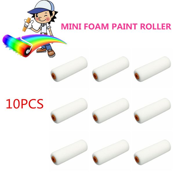 10pcs 100mm mini white durable foam paint roller sleeves painting decorating sponge rollers art sets painting supplies
10pcs 100mm mini white durable foam paint roller sleeves painting decorating sponge rollers art sets painting supplies