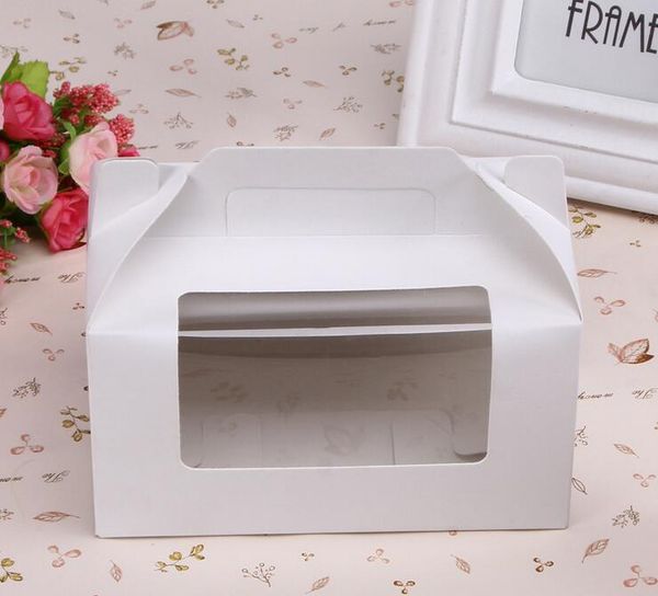 500pcs 23.5*15*9cm 6 grid white cardboard paper muffin window box with handle for candy\cake\dessert \party packing boxes
500pcs 23.5*15*9cm 6 grid white cardboard paper muffin window box with handle for candy\cake\dessert \party packing boxes