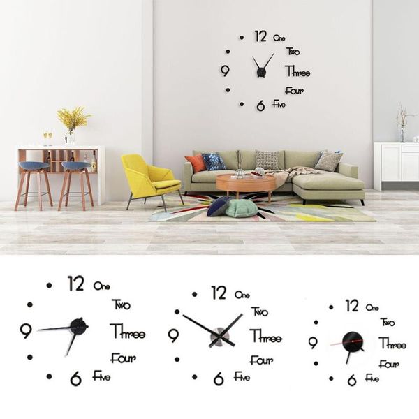 wall clocks 3d diy large clock modern design sticker silent home decor living room acrylic mirror nordic
wall clocks 3d diy large clock modern design sticker silent home decor living room acrylic mirror nordic