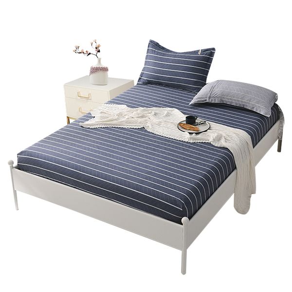 forcheer fitted sheet cotton bed sheets with elastic band queen king size mattress cover with case bed sheet set 
forcheer fitted sheet cotton bed sheets with elastic band queen king size mattress cover with case bed sheet set