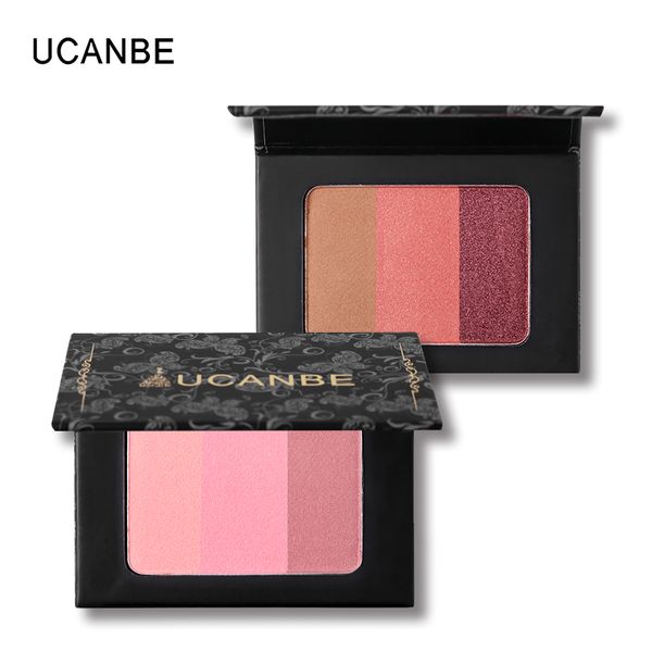 ucanbe brand 3 in 1 mineral blush makeup palette face cheek bronzer blusher shading pressed contour natural pink cosmetic
ucanbe brand 3 in 1 mineral blush makeup palette face cheek bronzer blusher shading pressed contour natural pink cosmetic