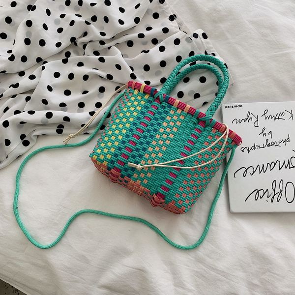 handmade woven basket bag women fashion travel beach crossbody bag casual drawstring shoulder handbag 2 pcs/set
handmade woven basket bag women fashion travel beach crossbody bag casual drawstring shoulder handbag 2 pcs/set