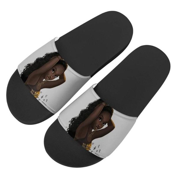 women popular custom image slippers black girl afro print summer slide sandals outdoor non-slip beach shoes platform flip flops
women popular custom image slippers black girl afro print summer slide sandals outdoor non-slip beach shoes platform flip flops