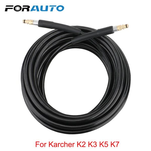 forauto 6~15 meters high pressure washer hose pipe cord car washer water cleaning extension hose water for karcher k-series
forauto 6~15 meters high pressure washer hose pipe cord car washer water cleaning extension hose water for karcher k-series