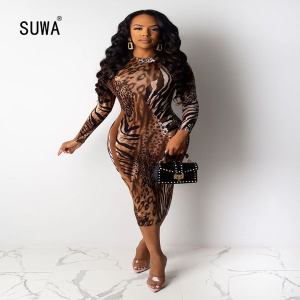 newon leopard printed sheath knee-length dress fashion night club women o neck long sleeve slim-fit vestidos ys6115g, Black;gray
newon leopard printed sheath knee-length dress fashion night club women o neck long sleeve slim-fit vestidos ys6115g, Black;gray