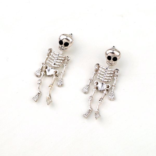 dayoff european creative skull skeleton drop earings for women female jewelry vintage silver color pendant party dangle earring
dayoff european creative skull skeleton drop earings for women female jewelry vintage silver color pendant party dangle earring