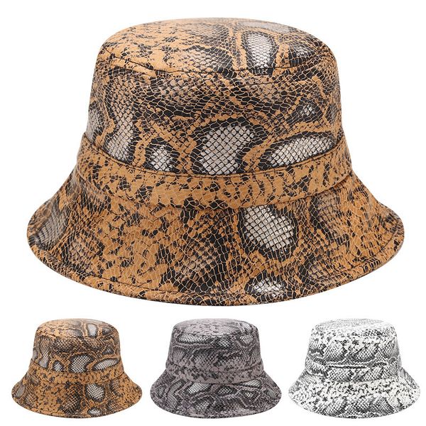 new leather python pattern basin cap men's street foldable fisherman hat ladies outdoor travel visor
new leather python pattern basin cap men's street foldable fisherman hat ladies outdoor travel visor