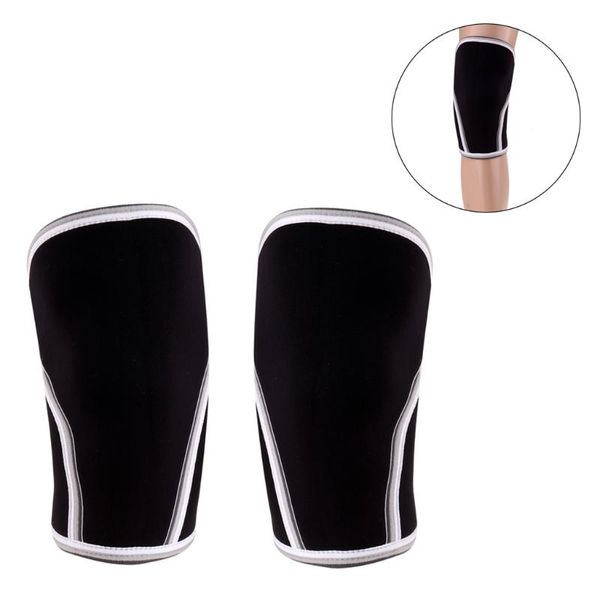 2 pcs 7mm neoprene compression knee sleeves support for weightlifting, powerlifting & cross training, black
2 pcs 7mm neoprene compression knee sleeves support for weightlifting, powerlifting & cross training, black