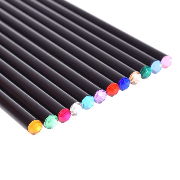 limit shows 12pcs diamond color black lead pencil stationery drawing school office supplies
limit shows 12pcs diamond color black lead pencil stationery drawing school office supplies