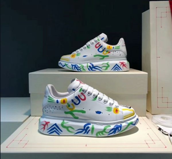 fashion luxury designer men women casual shoes sneakers party platform dress shoes leather patchwork color chaussures quality, Black
fashion luxury designer men women casual shoes sneakers party platform dress shoes leather patchwork color chaussures quality, Black