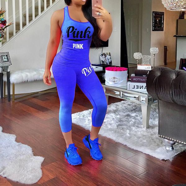 2 pieces sets women sporting tracksuit summer sets cotton blend t shirt tank + pants plus size xxxl, White
2 pieces sets women sporting tracksuit summer sets cotton blend t shirt tank + pants plus size xxxl, White