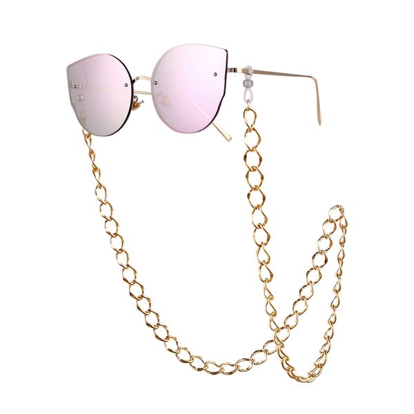 wholesale-glasses strap eyeglass metal chain reading glasses cord holder neck strap rope gift fashion new sunglasses accessories, Silver
wholesale-glasses strap eyeglass metal chain reading glasses cord holder neck strap rope gift fashion new sunglasses accessories, Silver