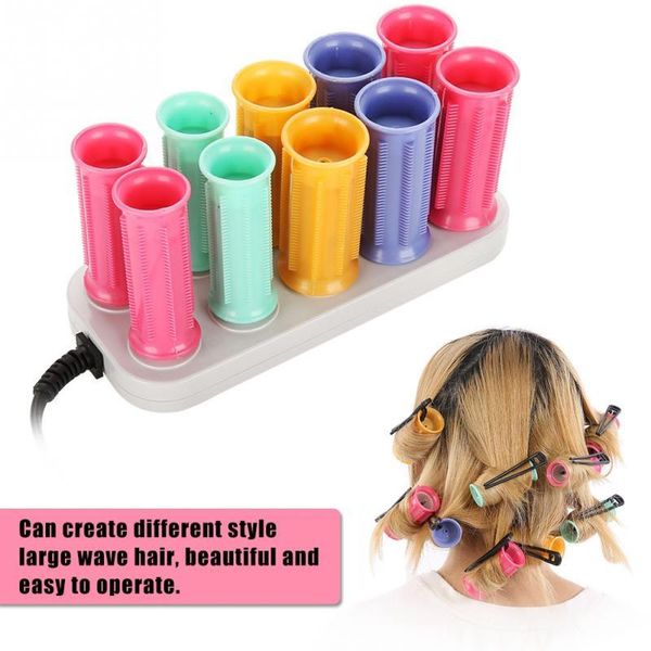 electric heated roller curling roll hair curlers set hair sticks tube dry&wet curly 
electric heated roller curling roll hair curlers set hair sticks tube dry&wet curly