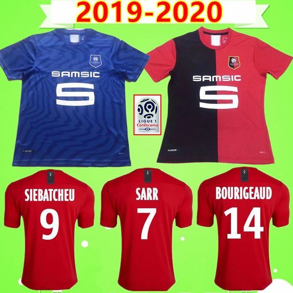 19 20 stade rennais soccer jerseys home red black away blue 2019 2020 football shirts niang camisa rennnes camiseta hunou maillot de foot, Black;yellow
19 20 stade rennais soccer jerseys home red black away blue 2019 2020 football shirts niang camisa rennnes camiseta hunou maillot de foot, Black;yellow