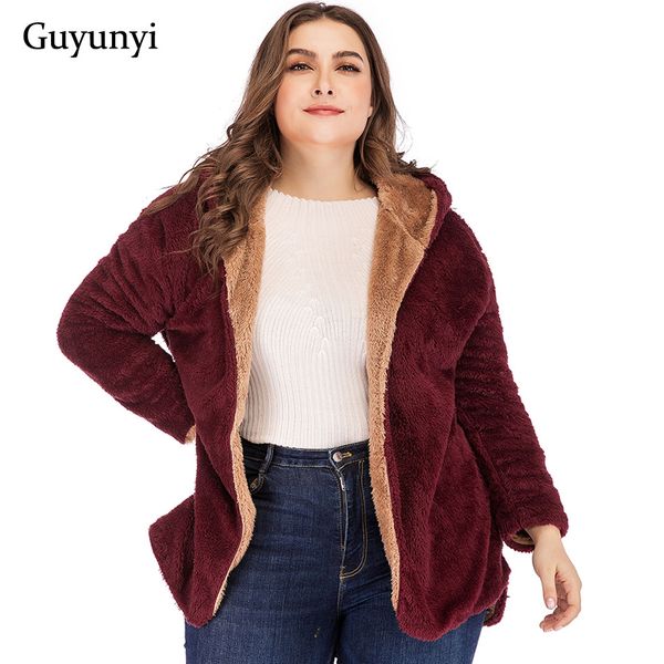 guyunyi elegant faux fur coat women 2018 autumn winter warm hooded fur jacket female plush overcoat casual outerwear, Black
guyunyi elegant faux fur coat women 2018 autumn winter warm hooded fur jacket female plush overcoat casual outerwear, Black