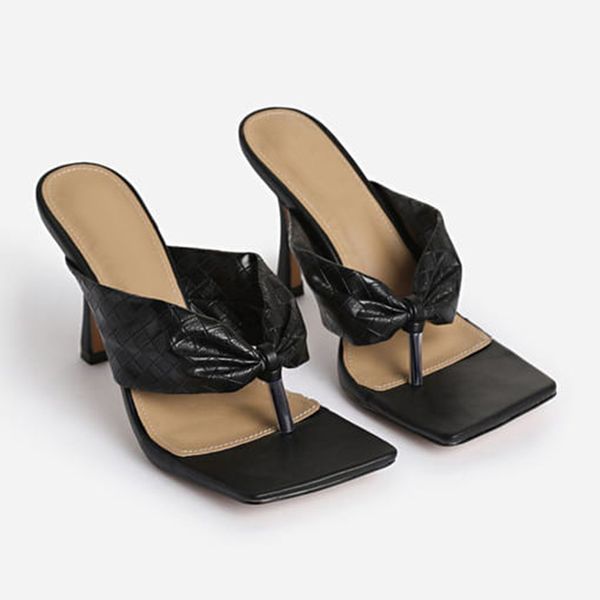 2020 new summer women square toe sandals ladies pu leather plaid outside thin high heels slippers female fashion woman shoes, Black
2020 new summer women square toe sandals ladies pu leather plaid outside thin high heels slippers female fashion woman shoes, Black