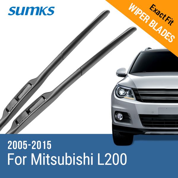 sumks wiper blades for mitsubishi l200 21"+19"/22"+18" fit hook arms 2005 2006 2007 2008 2009 2010 2011 2012 2013 2014 2
sumks wiper blades for mitsubishi l200 21"+19"/22"+18" fit hook arms 2005 2006 2007 2008 2009 2010 2011 2012 2013 2014 2