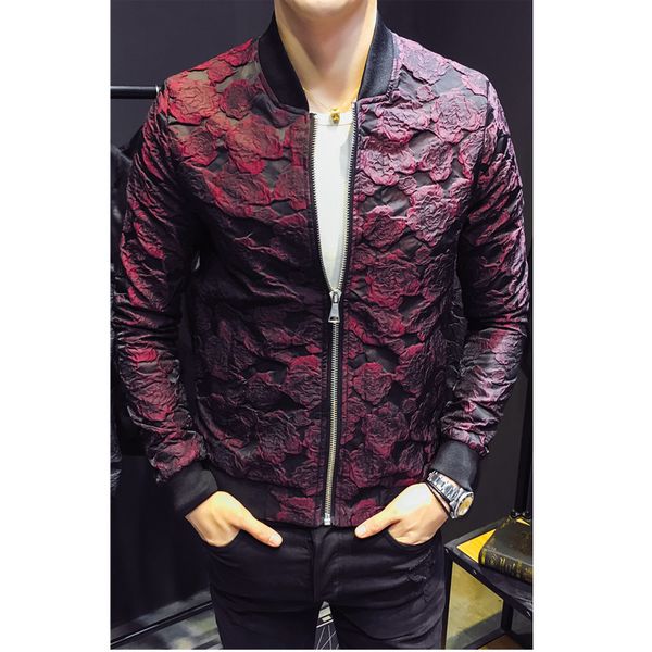 2020 autumn new jacquard bomber jackets men luxury wine red black grey party jacket outfit club bar coat men casaca hombre 4xl, Black;brown
2020 autumn new jacquard bomber jackets men luxury wine red black grey party jacket outfit club bar coat men casaca hombre 4xl, Black;brown
