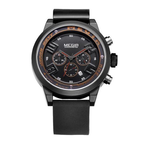 fashion new men's watch silicone with fashionable sports luminous calendar large dial men's quartz watch 2001, Slivery;brown
fashion new men's watch silicone with fashionable sports luminous calendar large dial men's quartz watch 2001, Slivery;brown