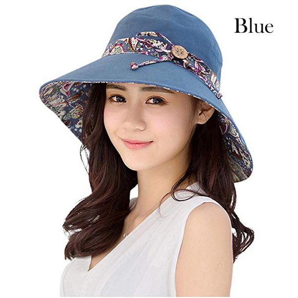 adisputent women folding hat beach caps sun uv protection outdoor summer beach bowknot hats, Blue;gray
adisputent women folding hat beach caps sun uv protection outdoor summer beach bowknot hats, Blue;gray