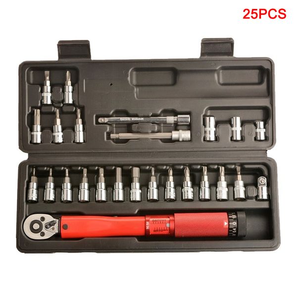 20/25pcs bicycle repair adjustable torque wrench reversible click type torque wrench lsf99
20/25pcs bicycle repair adjustable torque wrench reversible click type torque wrench lsf99