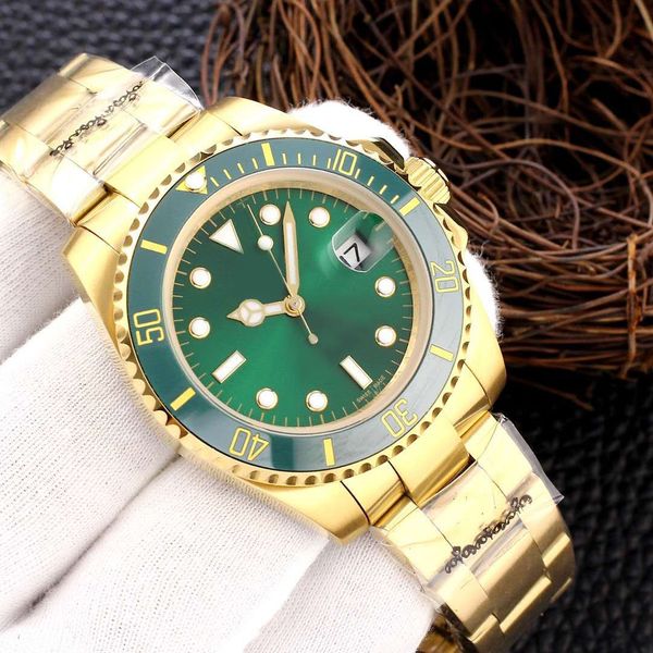 fashion mens gold watch mechanical automatic 40mm auto date casual 2813 movement man watch sapphire stainless steel waterproof wristwatches, Slivery;brown
fashion mens gold watch mechanical automatic 40mm auto date casual 2813 movement man watch sapphire stainless steel waterproof wristwatches, Slivery;brown