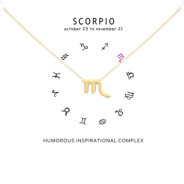 minimalism 12 constellation scorpio necklaces for women zodiac gold sliver chains necklace valentine's gifts fashion jewelry, Silver
minimalism 12 constellation scorpio necklaces for women zodiac gold sliver chains necklace valentine's gifts fashion jewelry, Silver