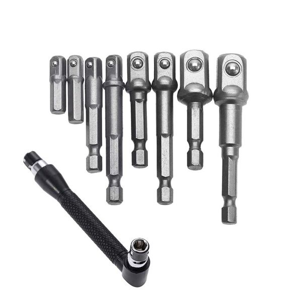 easy-9pcs drill bits extension 1/4 inch 3/8 inch 1/2 socket adapter impact hex shank screwdriver bar set with black dual-en
easy-9pcs drill bits extension 1/4 inch 3/8 inch 1/2 socket adapter impact hex shank screwdriver bar set with black dual-en