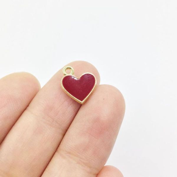 eruifa 10pcs 10mm epoxy dark red heart zinc alloy charms pendant jewelry diy handmade earrings.bracelet, necklae 2 colors, Bronze;silver
eruifa 10pcs 10mm epoxy dark red heart zinc alloy charms pendant jewelry diy handmade earrings.bracelet, necklae 2 colors, Bronze;silver