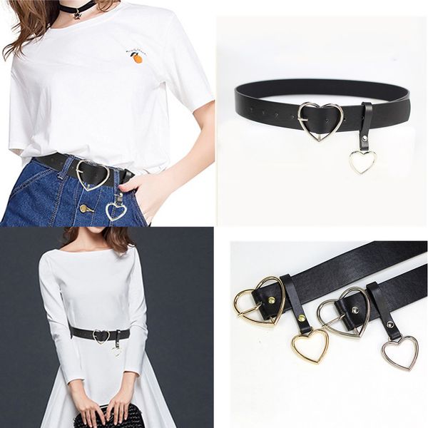 2019 new women belt fashion pu leather metal heart pin buckle belt party dress decor female waistband women size 105 cm, Black;brown
2019 new women belt fashion pu leather metal heart pin buckle belt party dress decor female waistband women size 105 cm, Black;brown