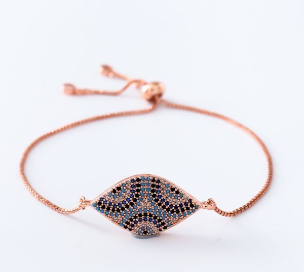 gold silver chain micro pave cz rope cubic zirconia adjusted macrame bracelet bangles eye tj44 charms women, Black
gold silver chain micro pave cz rope cubic zirconia adjusted macrame bracelet bangles eye tj44 charms women, Black