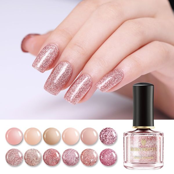 born pretty 6ml rose gold series nail polish pink glitter sequins nail varnish shinny manicure art lacquer
born pretty 6ml rose gold series nail polish pink glitter sequins nail varnish shinny manicure art lacquer