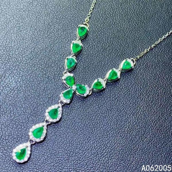 kjjeaxcmy fine jewelry 925 sterling silver inlaid natural emerald female new pendant necklace trendy support test
kjjeaxcmy fine jewelry 925 sterling silver inlaid natural emerald female new pendant necklace trendy support test
