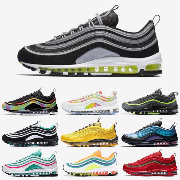 2020 new arrival 97s running shoes og cushion silver gold athletic designers mens trainers sports sneakers airs size 36-45, White;red
2020 new arrival 97s running shoes og cushion silver gold athletic designers mens trainers sports sneakers airs size 36-45, White;red