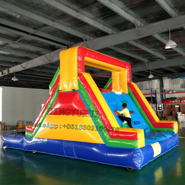inflatable slide with pool kids outdoor inflatable water slide 6m pvc material slide with air blower
inflatable slide with pool kids outdoor inflatable water slide 6m pvc material slide with air blower