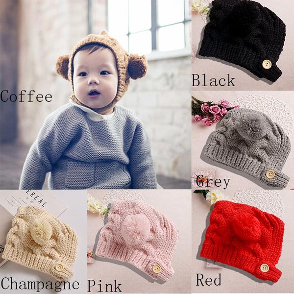 children pompon innocent cap cuffed knitting pure colors autumn winter hats elasticity beanie toddler warm cap for boy girl, Yellow
children pompon innocent cap cuffed knitting pure colors autumn winter hats elasticity beanie toddler warm cap for boy girl, Yellow