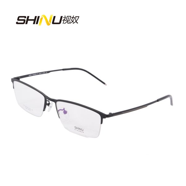 computer titanium glasses frame men memory eyeglass frames 2 colors prescription eyewear 6095, Black
computer titanium glasses frame men memory eyeglass frames 2 colors prescription eyewear 6095, Black
