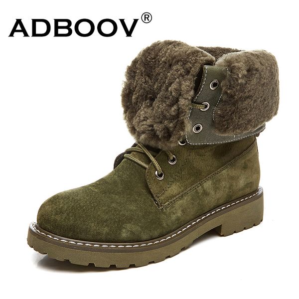 adboov pig leather mid calf snow boots women suede long fur winter riding boots shoes woman, Black
adboov pig leather mid calf snow boots women suede long fur winter riding boots shoes woman, Black