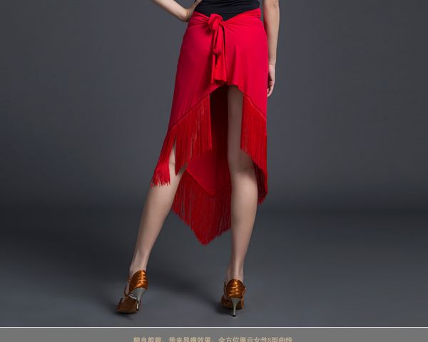 new style tassels triangular binder yi pian qun skirt latin dance clothing women's hip scarf "practice skirt bf023, Black;red
new style tassels triangular binder yi pian qun skirt latin dance clothing women's hip scarf "practice skirt bf023, Black;red