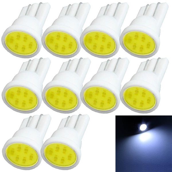 10pcs t-10 led white bulb super bright t-10 1smd cob led w5w car side wedge light lamp bulb for car light source
10pcs t-10 led white bulb super bright t-10 1smd cob led w5w car side wedge light lamp bulb for car light source