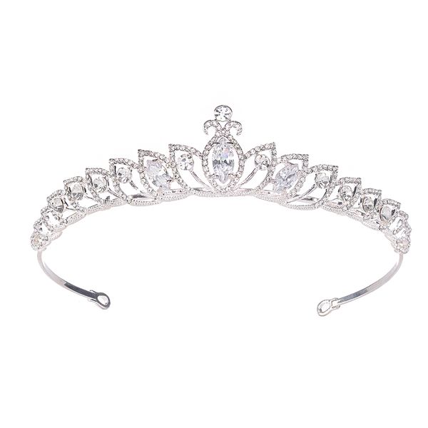 eseres luxury silver crystal headbands royal queen tiara hair jewelry bridal hair accessories, Golden;white
eseres luxury silver crystal headbands royal queen tiara hair jewelry bridal hair accessories, Golden;white