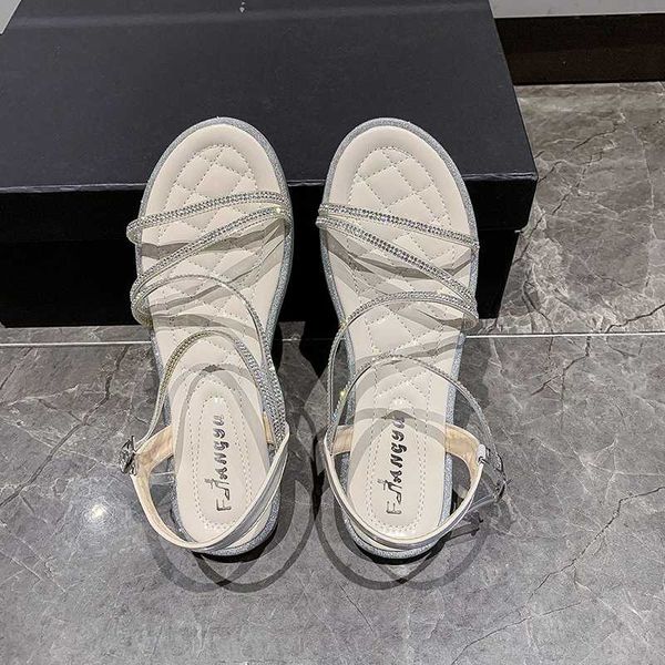 2020 new style sandals fashion flat sandals casual ladies all-match shoes women rhinestones, Black
2020 new style sandals fashion flat sandals casual ladies all-match shoes women rhinestones, Black