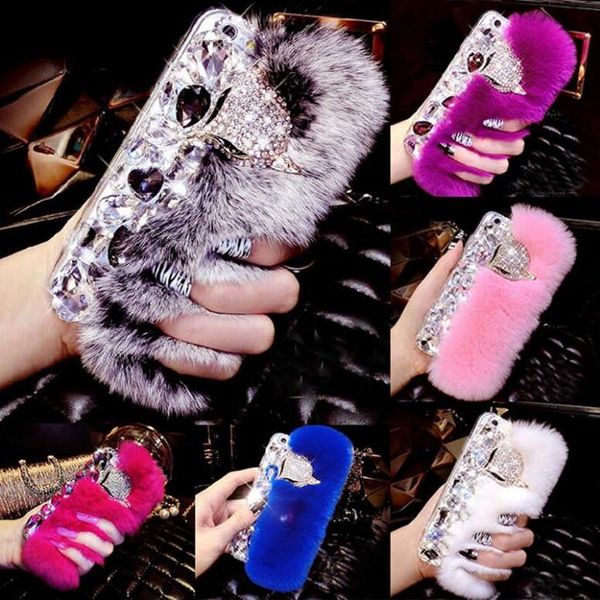 luxury rabbit hair fur fox head bling diamond rhinestone tpu case for iphone 6s 6plus 7 8plus x xs xr xs max samsung s8 s9 note 9
luxury rabbit hair fur fox head bling diamond rhinestone tpu case for iphone 6s 6plus 7 8plus x xs xr xs max samsung s8 s9 note 9