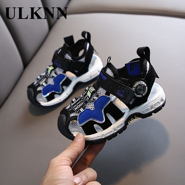 ulknn children's 2020 summer new baotou sandals outdoor with compass little boy beach shoes student sports sandals, Black;red
ulknn children's 2020 summer new baotou sandals outdoor with compass little boy beach shoes student sports sandals, Black;red
