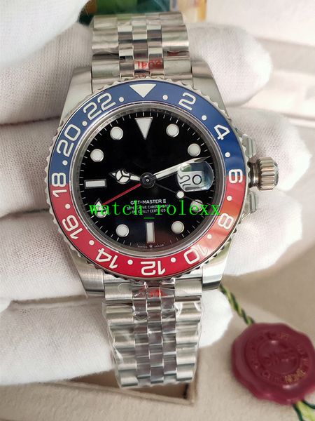 new selling 904l steel gm 40mm gmt batman 116710 126710 126711 116719 ceramic cal 3186 movement automatic mens red ceramic bezel watch, Slivery;brown 
new selling 904l steel gm 40mm gmt batman 116710 126710 126711 116719 ceramic cal 3186 movement automatic mens red ceramic bezel watch, Slivery;brown