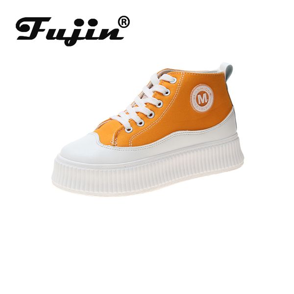 fujin single shoes autumn spring fashion 2020 creepers platform high heels round toe slip on muffin bottom breathable flat shoes, Black
fujin single shoes autumn spring fashion 2020 creepers platform high heels round toe slip on muffin bottom breathable flat shoes, Black