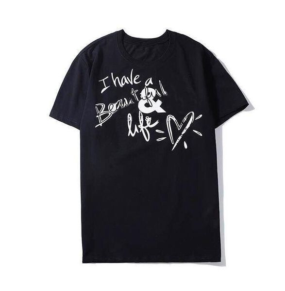 summer designer mens t shirts with logo letters 20ss crew neck logo printed black white beautiful heart luxury short sleeve mens tees, White;black
summer designer mens t shirts with logo letters 20ss crew neck logo printed black white beautiful heart luxury short sleeve mens tees, White;black