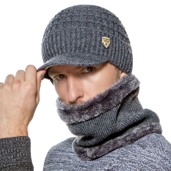 maxi plain wool blending knit peaked hat and scarf set fashion warm headgear casual cap neck gaiter with fleece lining for men in winter, Blue;gray
maxi plain wool blending knit peaked hat and scarf set fashion warm headgear casual cap neck gaiter with fleece lining for men in winter, Blue;gray